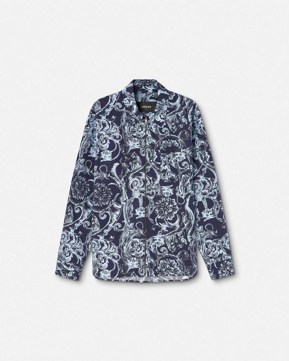 Barocco Stencil Blouson Jacket - 1