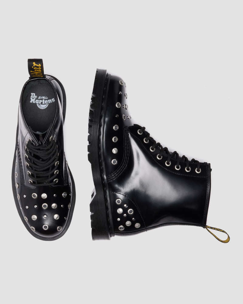 Dr. Martens 1460 Studded Buttero Leather Boots outlook