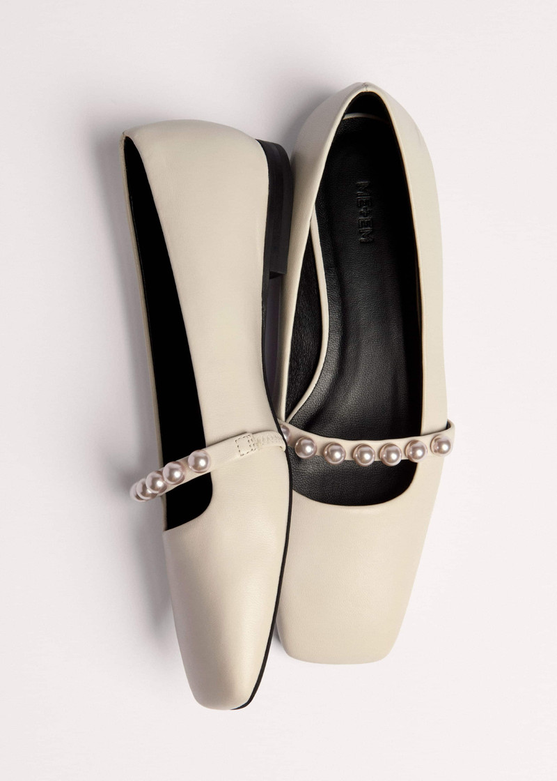 ME+EM Square Toe Ballet Flat outlook