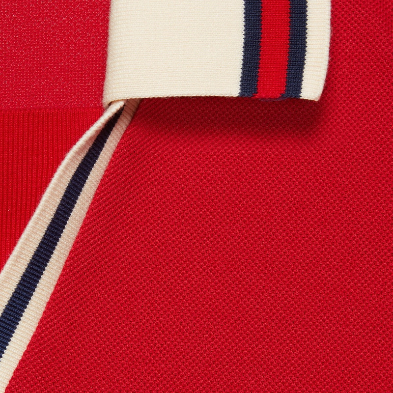 Cotton piquet polo shirt 4