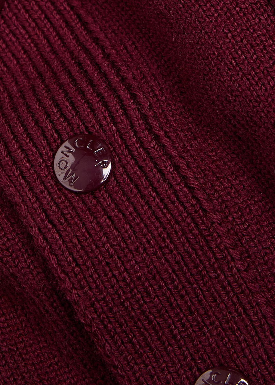 Moncler Appliquéd Wool Cardigan - 5