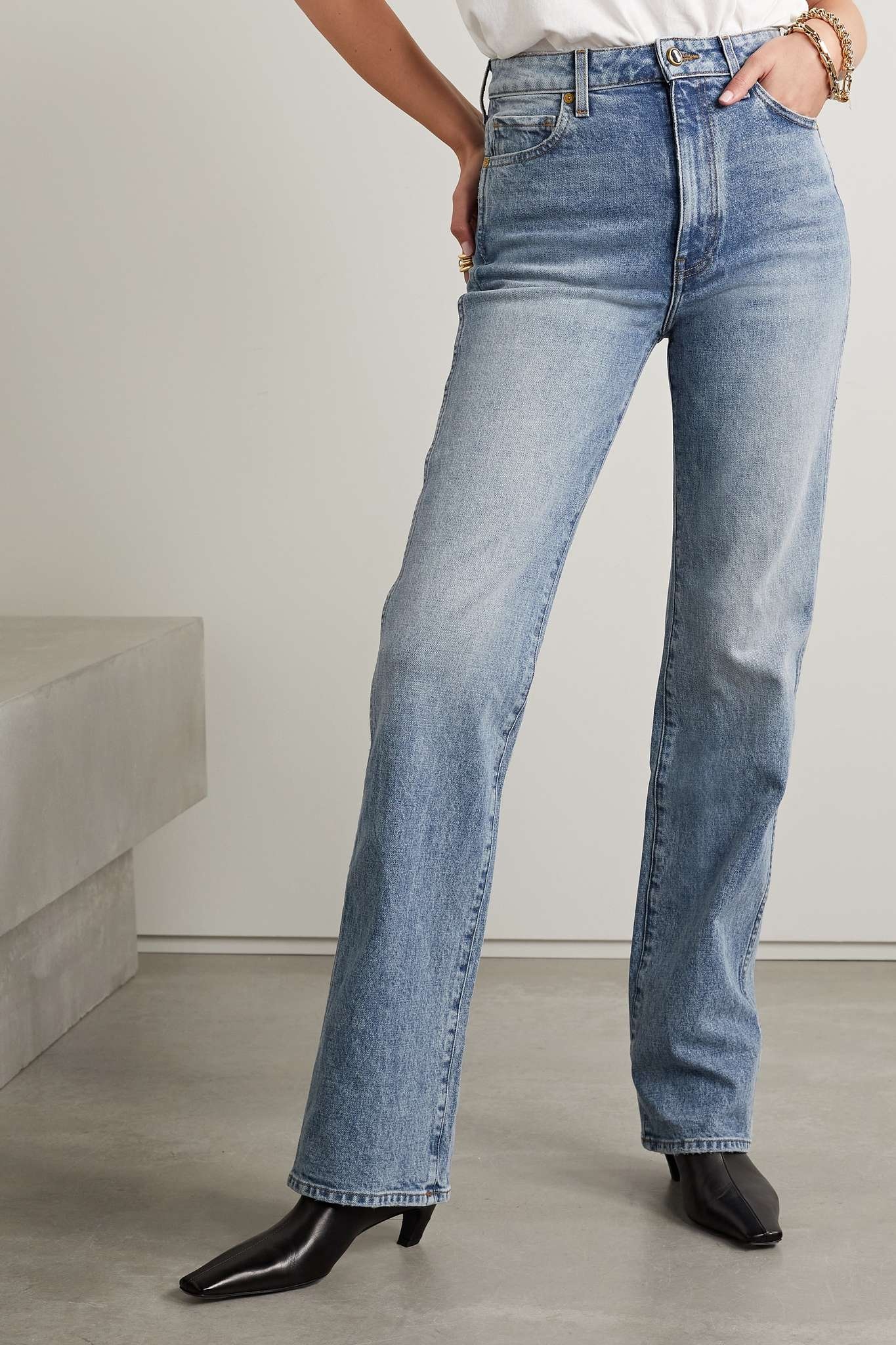 Danielle high-rise straight-leg jeans - 3