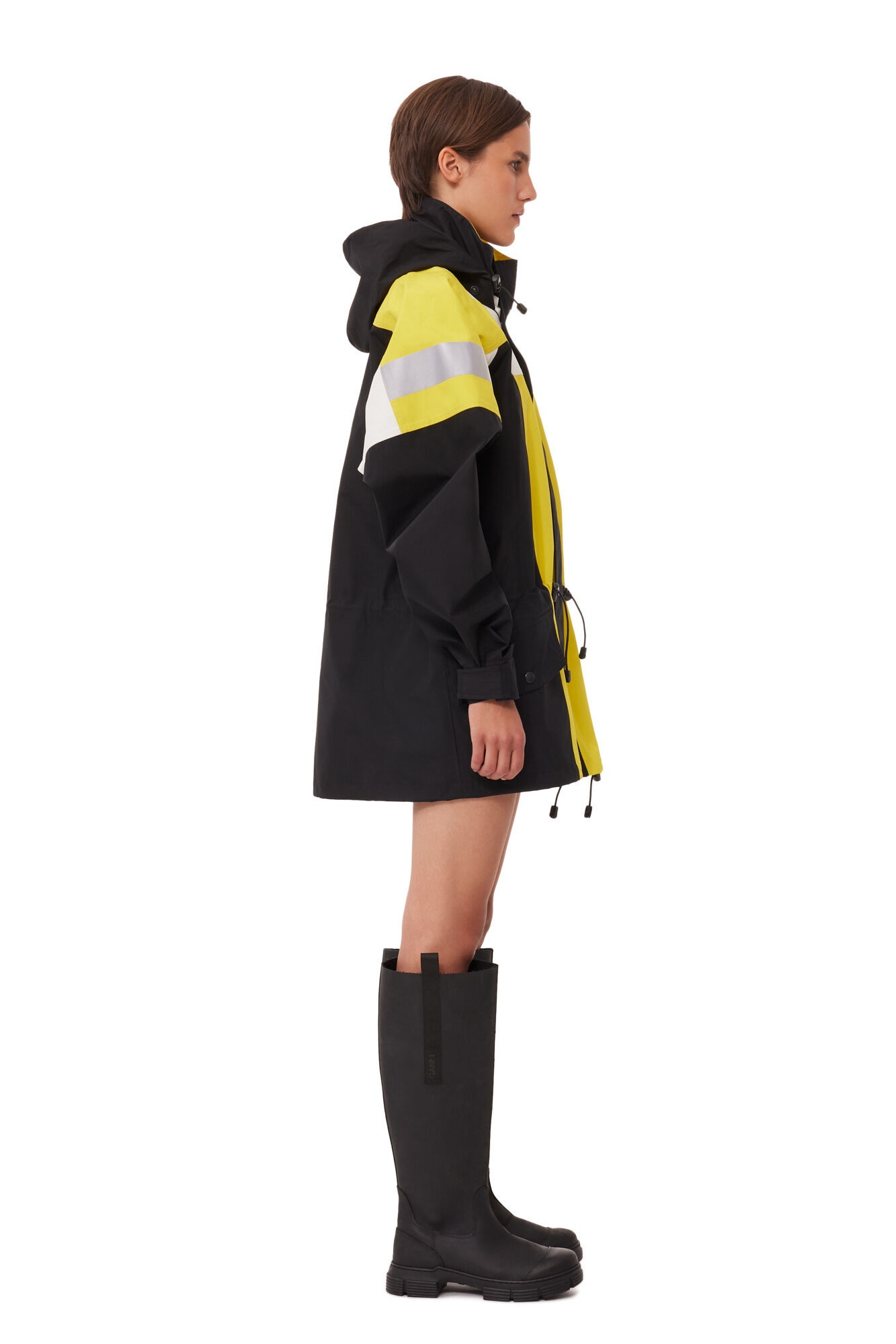 GANNI X 66°NORTH KRIA SHELL JACKET - 6