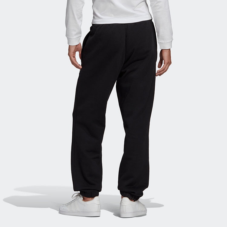 adidas originals Running Training Stay Warm Lacing Casual Sports Pants Black GN2334 - 3