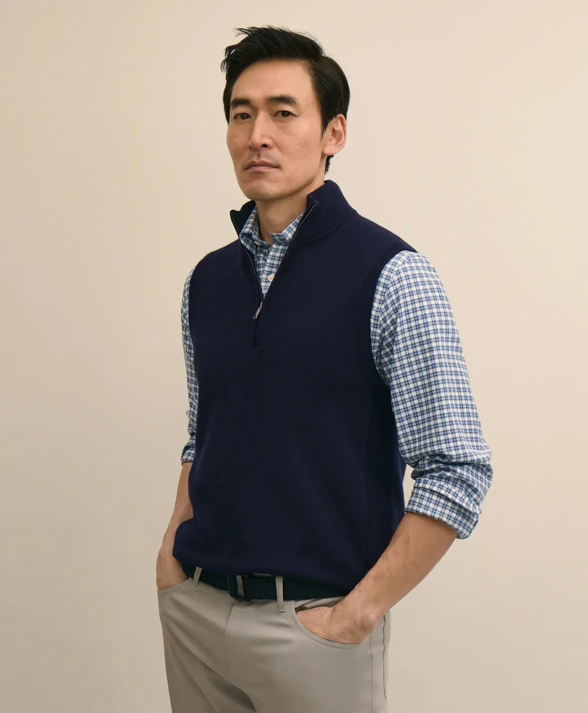 Performance Series Quarter-Zip Stretch Vest - 1