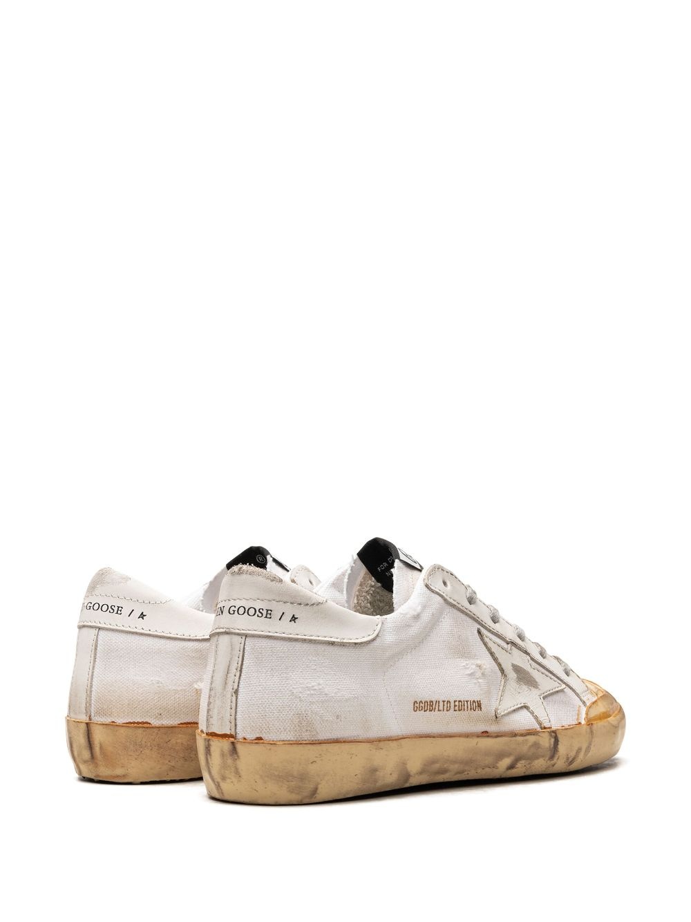 Super-Star penstar captoe "White/Beige" sneakers - 3