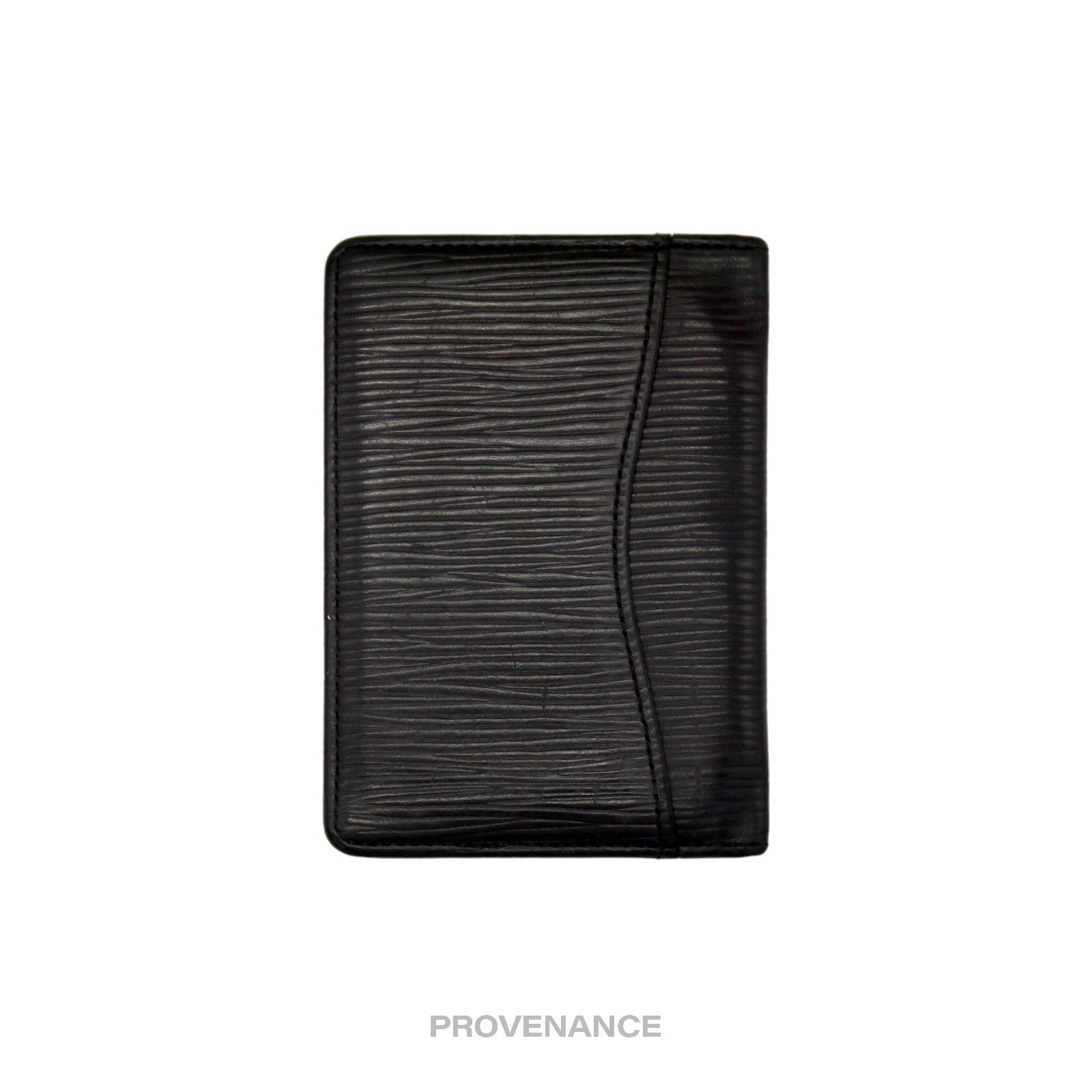 Louis Vuitton Pocket Organizer Wallet - Black Epi Leather - 3