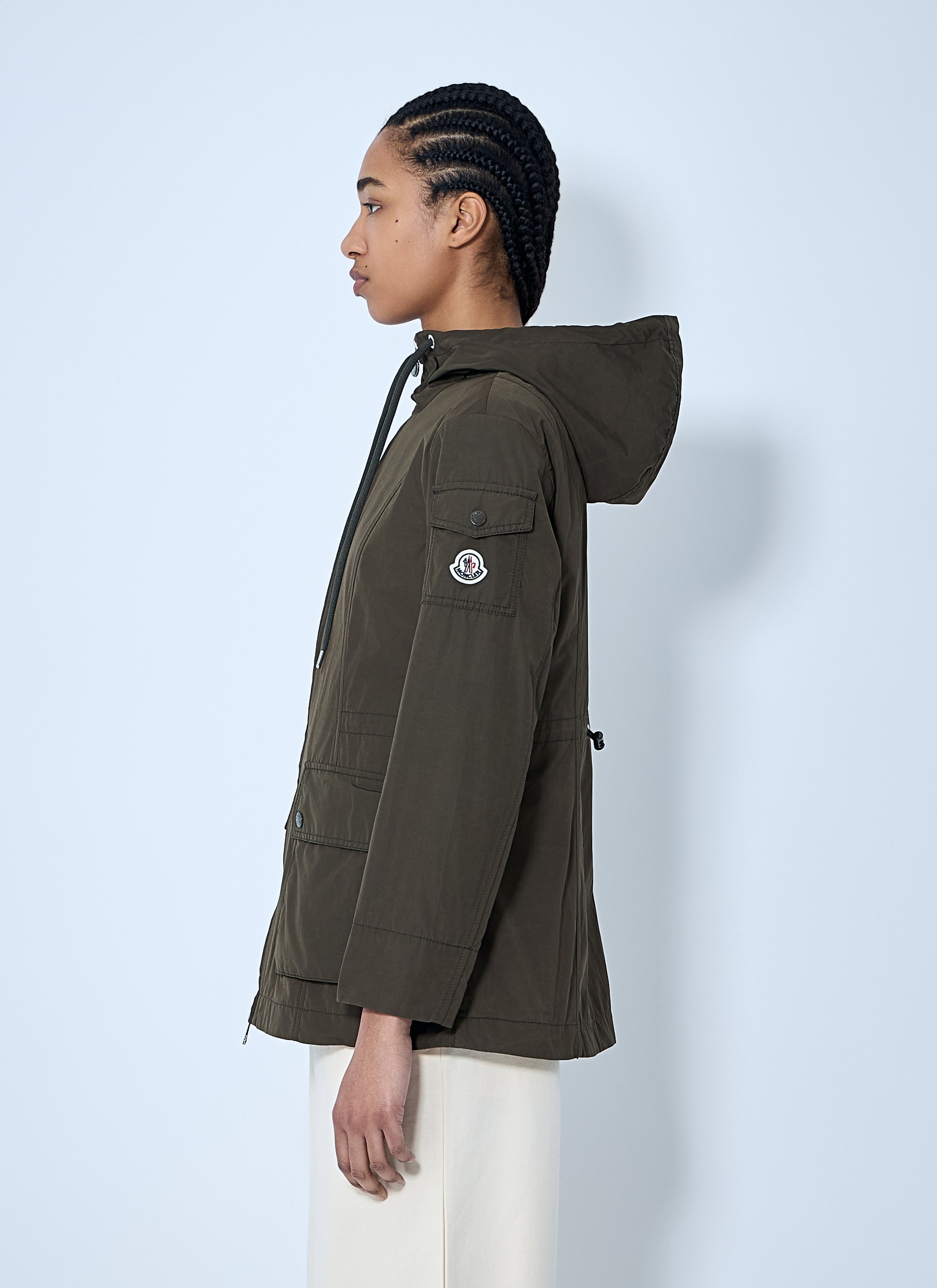 Moncler Women Leandro Short Parka Jacket - 3