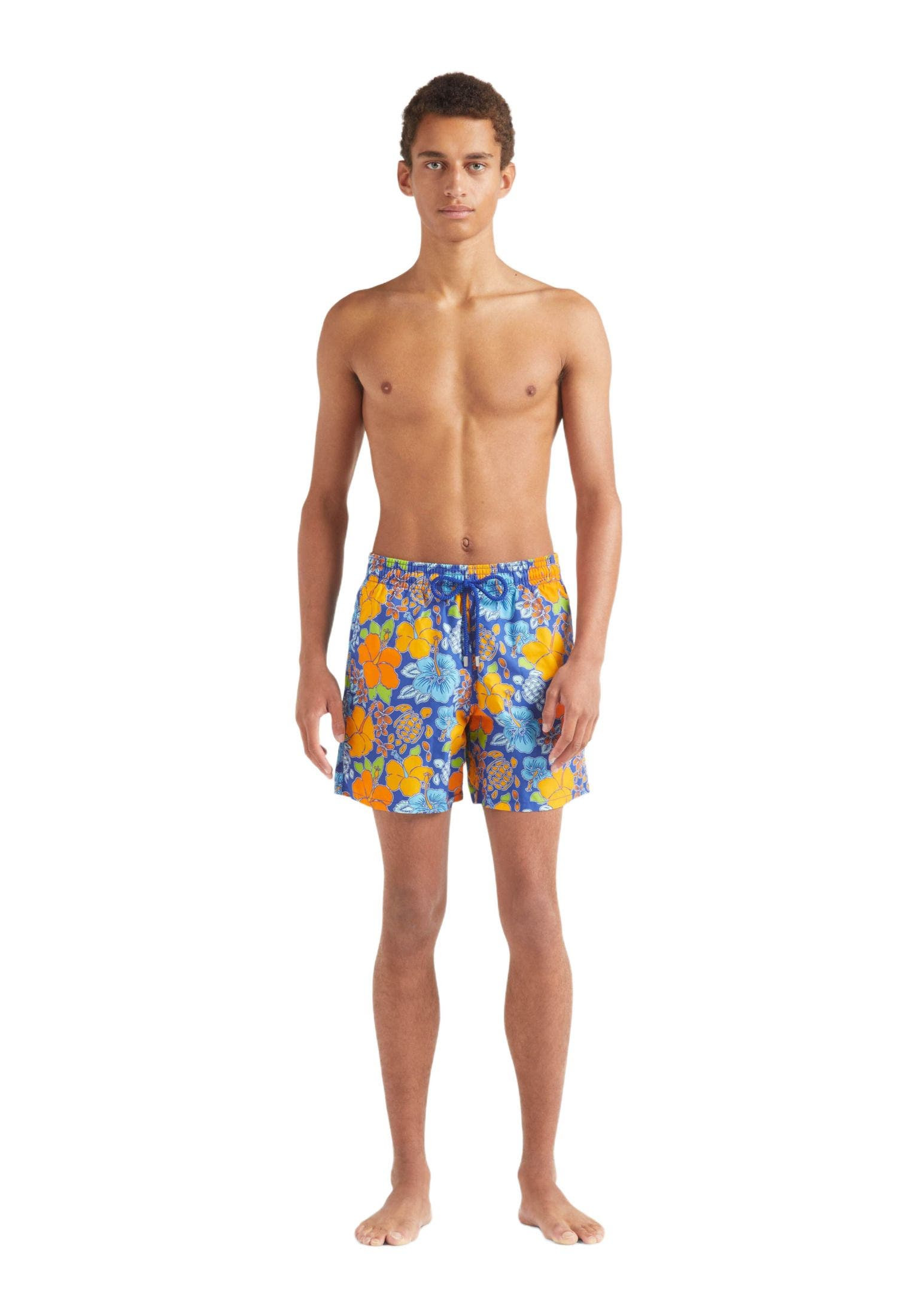 Vilebrequin Men's Tropical Turtle Swim Shorts in Marrakech at Nordstrom - 3