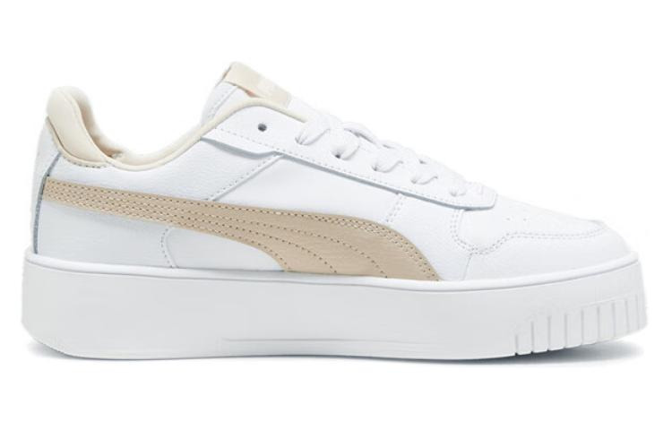 (WMNS) PUMA Carina Street Shoes 'White Beige' 389390-26 - 2