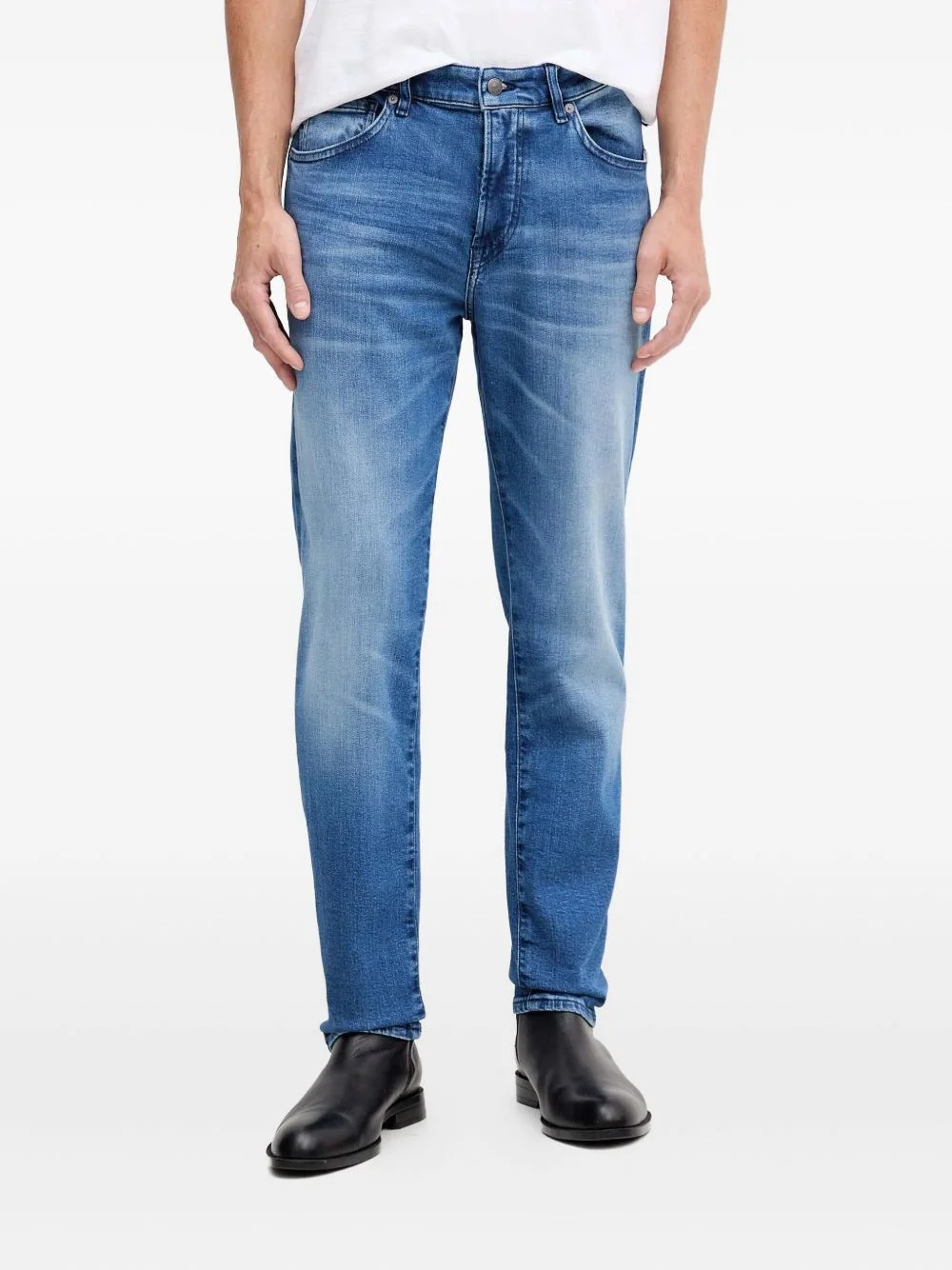 tapered jeans - 1