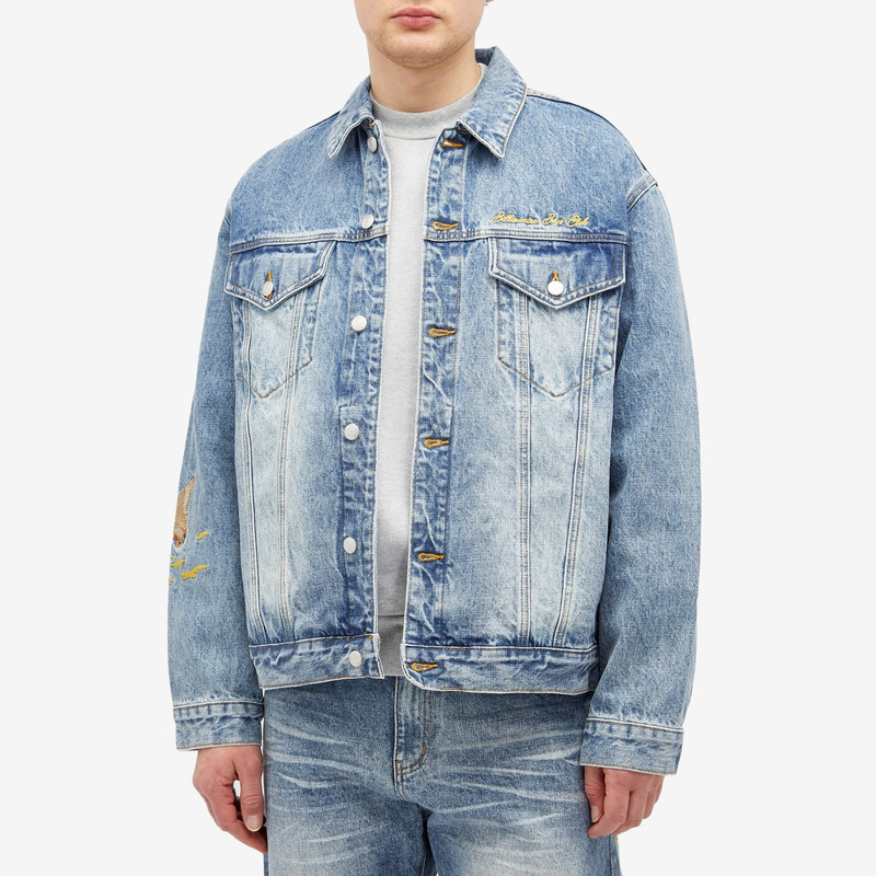 BILLIONAIRE BOYS CLUB Billionaire Boys Club Duck Embroidered Denim Jacket outlook