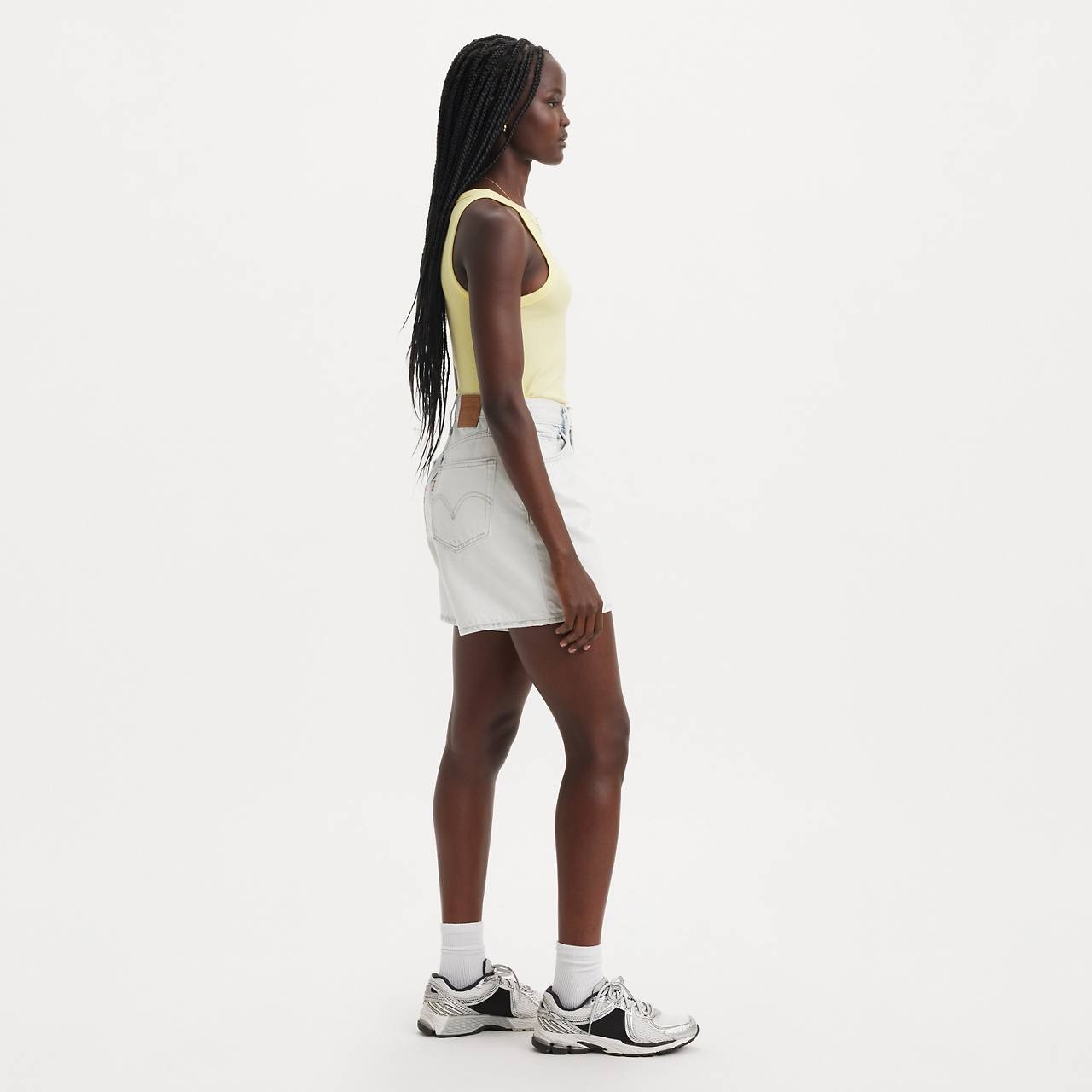 HIGH RISE BAGGY WOMEN'S SHORTS - 6