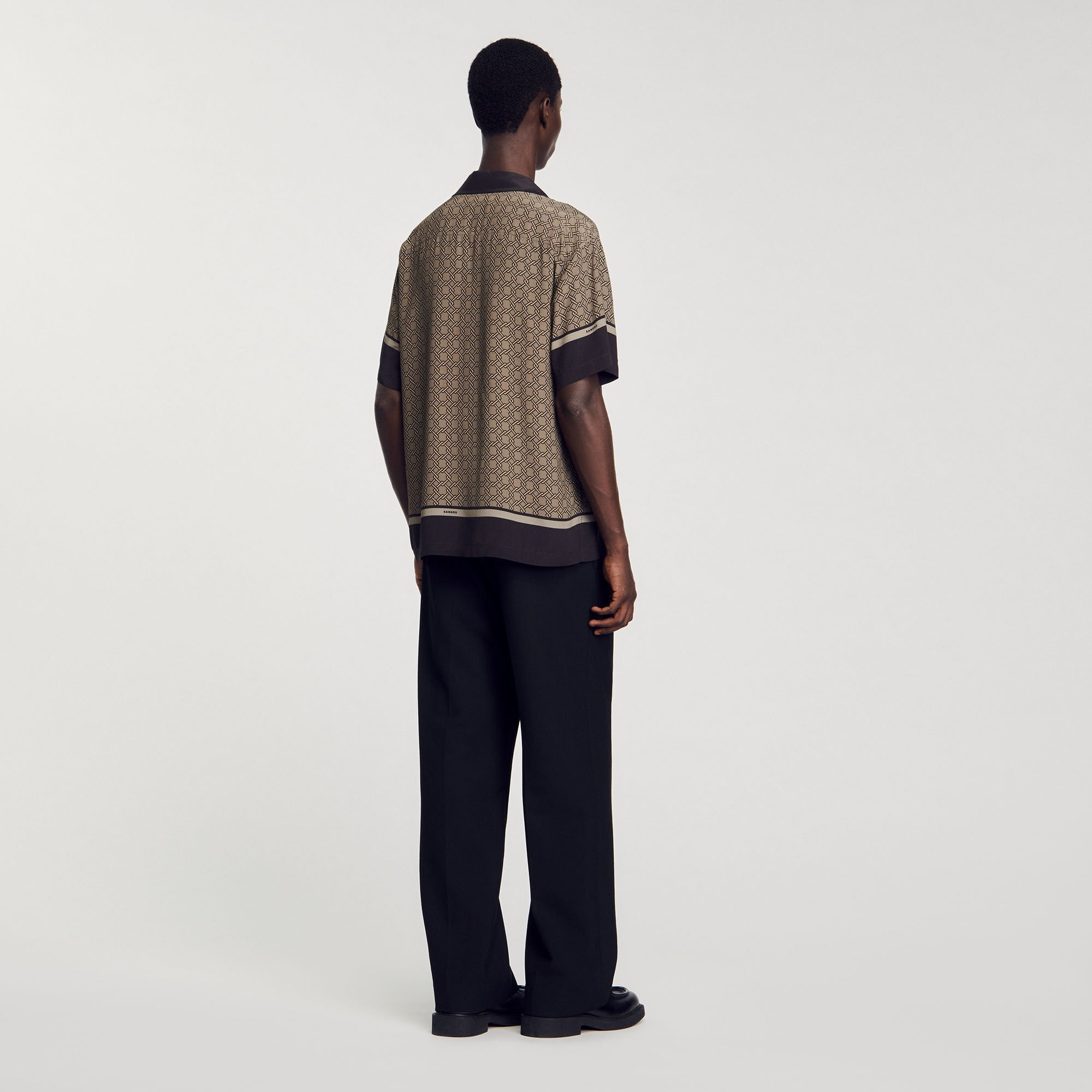 SHORT-SLEEVED PATTERNED SHIRT - 6