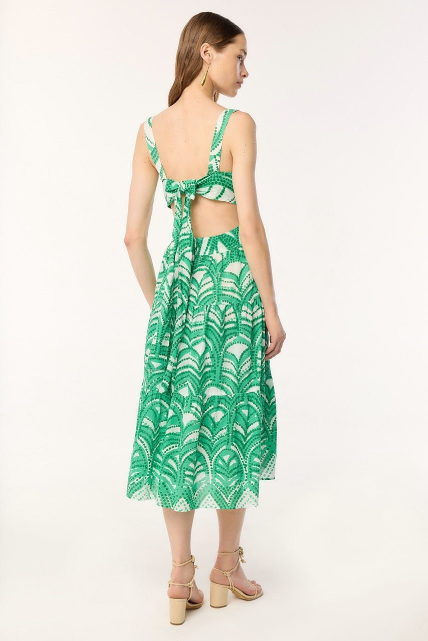 Long Dress Coco - Green Himba - 3