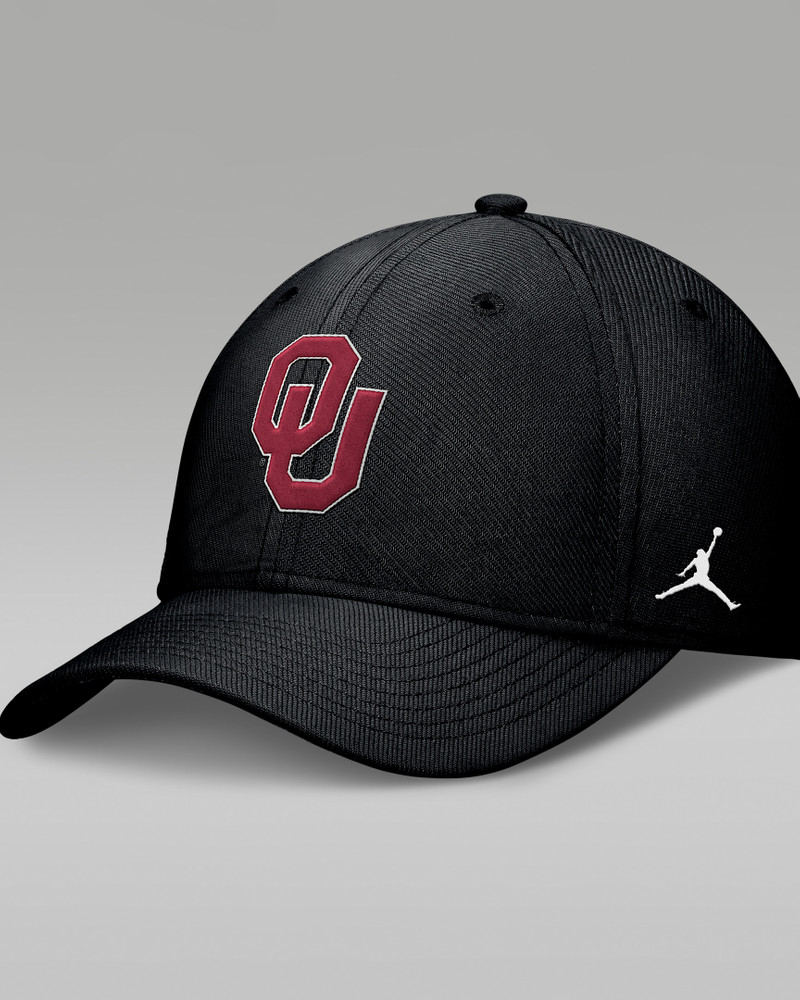 Oklahoma Classic Men's Jordan Brand Dri-FIT College Hat 1