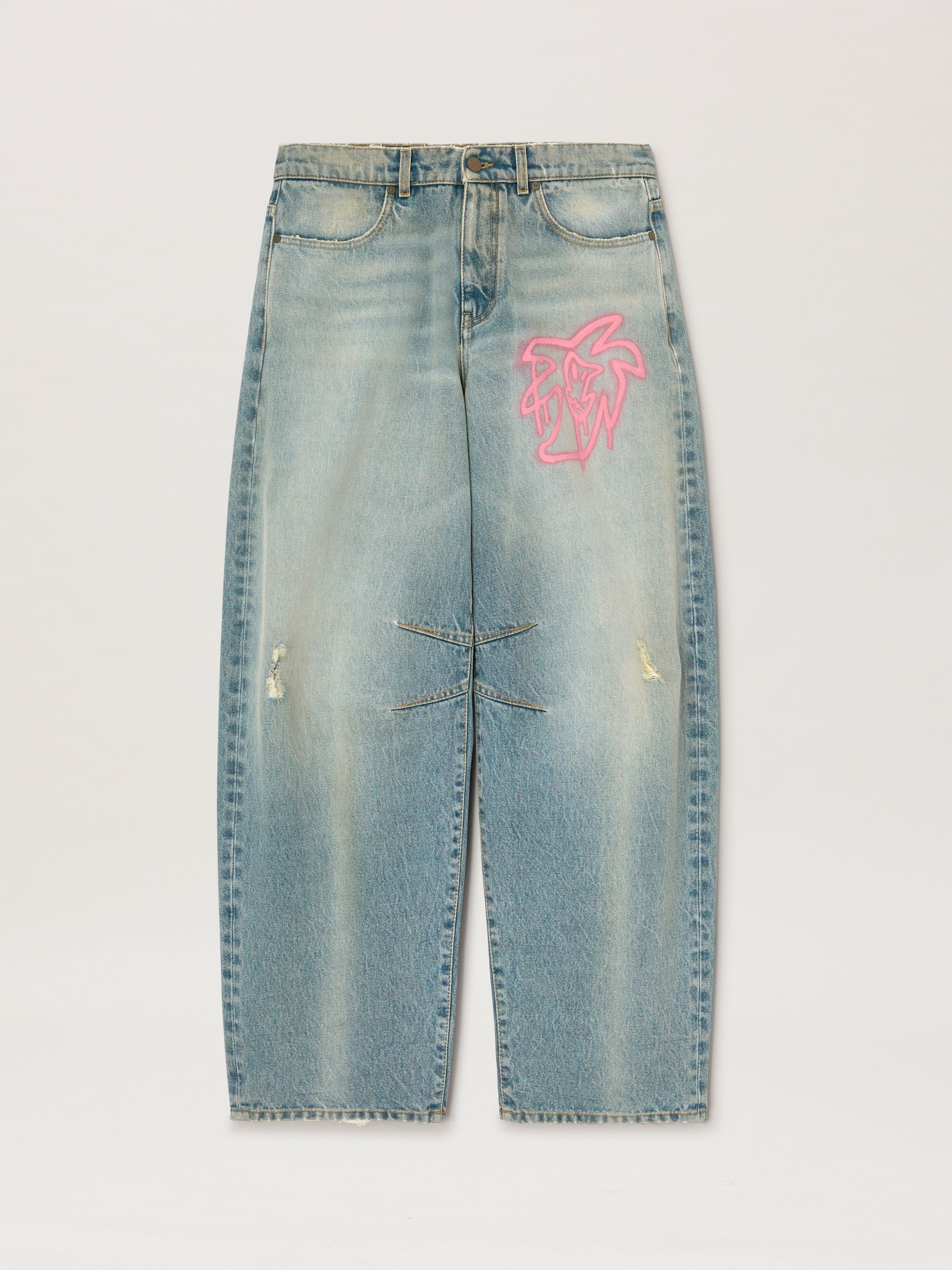 Hunter Carrot Denim Pants - 1