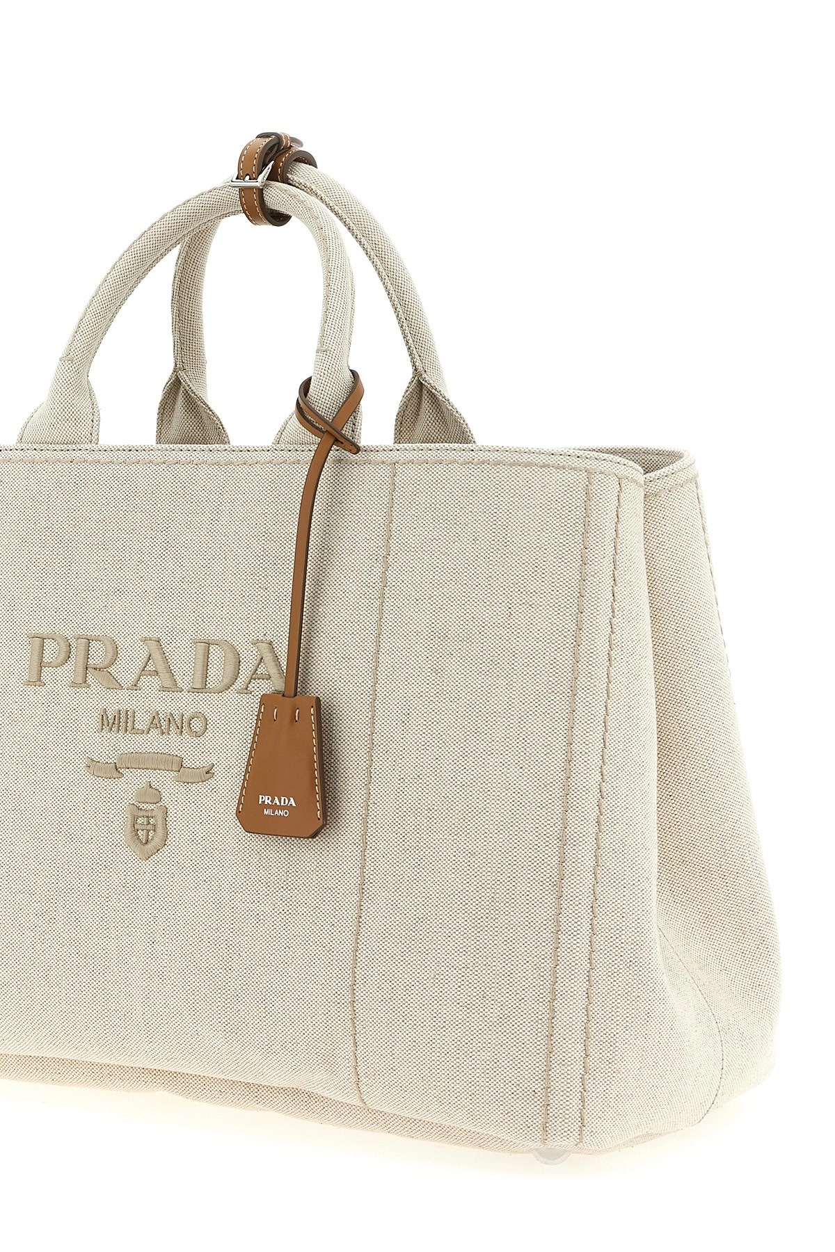 Extra large 'Prada Jardinière' shopping bag - 4
