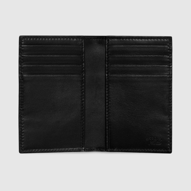 GUCCI Web Trademark card case outlook
