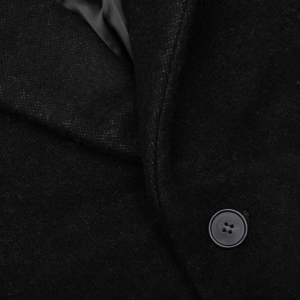 OFF-WHITE C/O VIRGIL ABLOH GRAFF WOOL SKATE SB COAT - BLACK/WHITE - 5