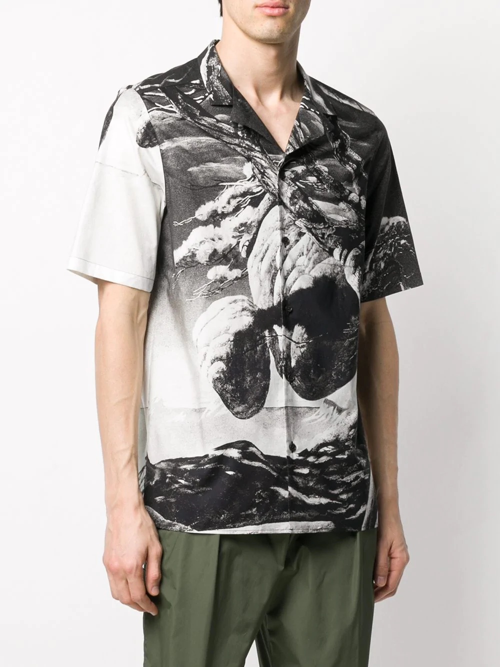 Floating Island print shirt - 3