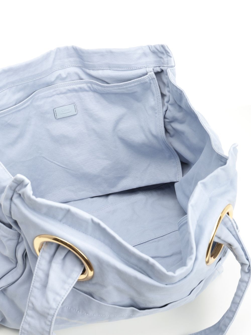 S545 - Chloe Plage Shoulder Bags Light Blue - 4