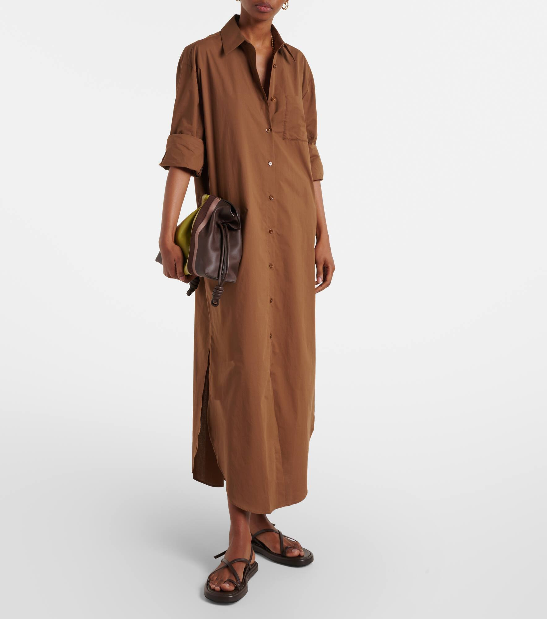 Helena cotton shirt dress - 2