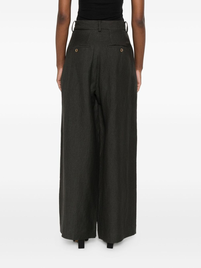 high-waisted palazzo trousers 4