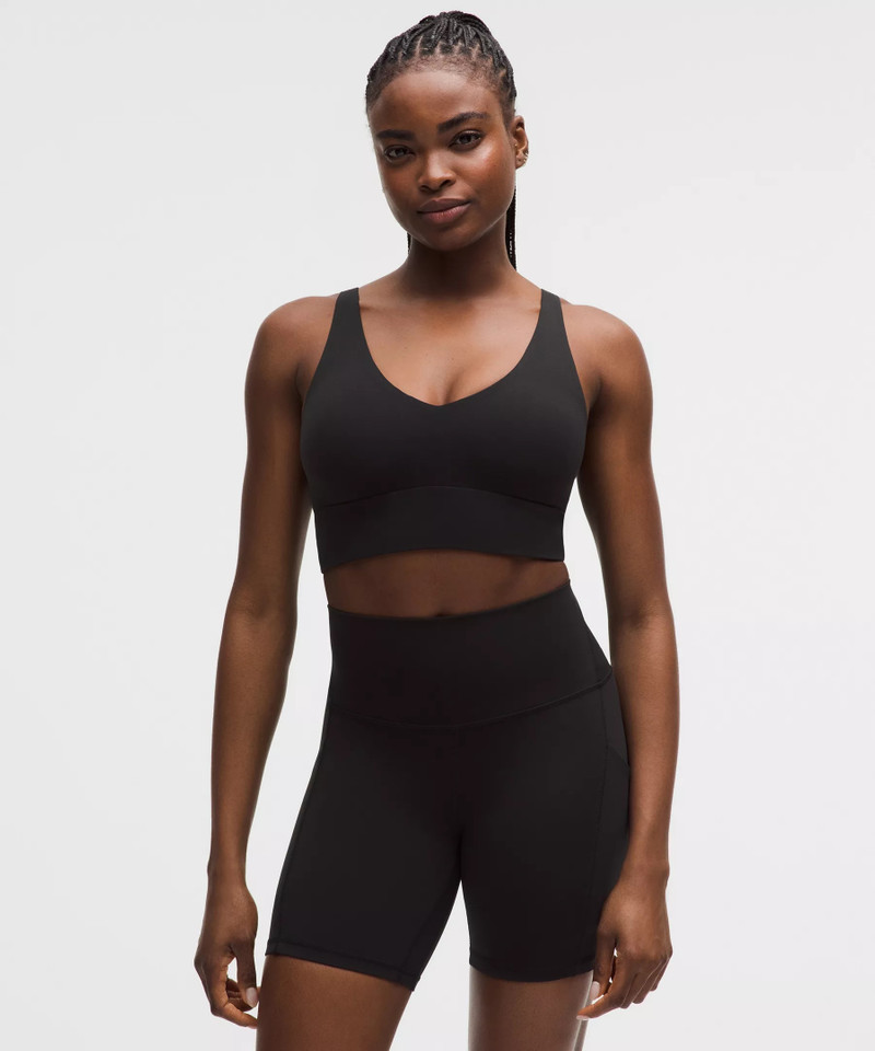 lululemon Focuser V-Neck Bra *Light Support, C/D Cup 1