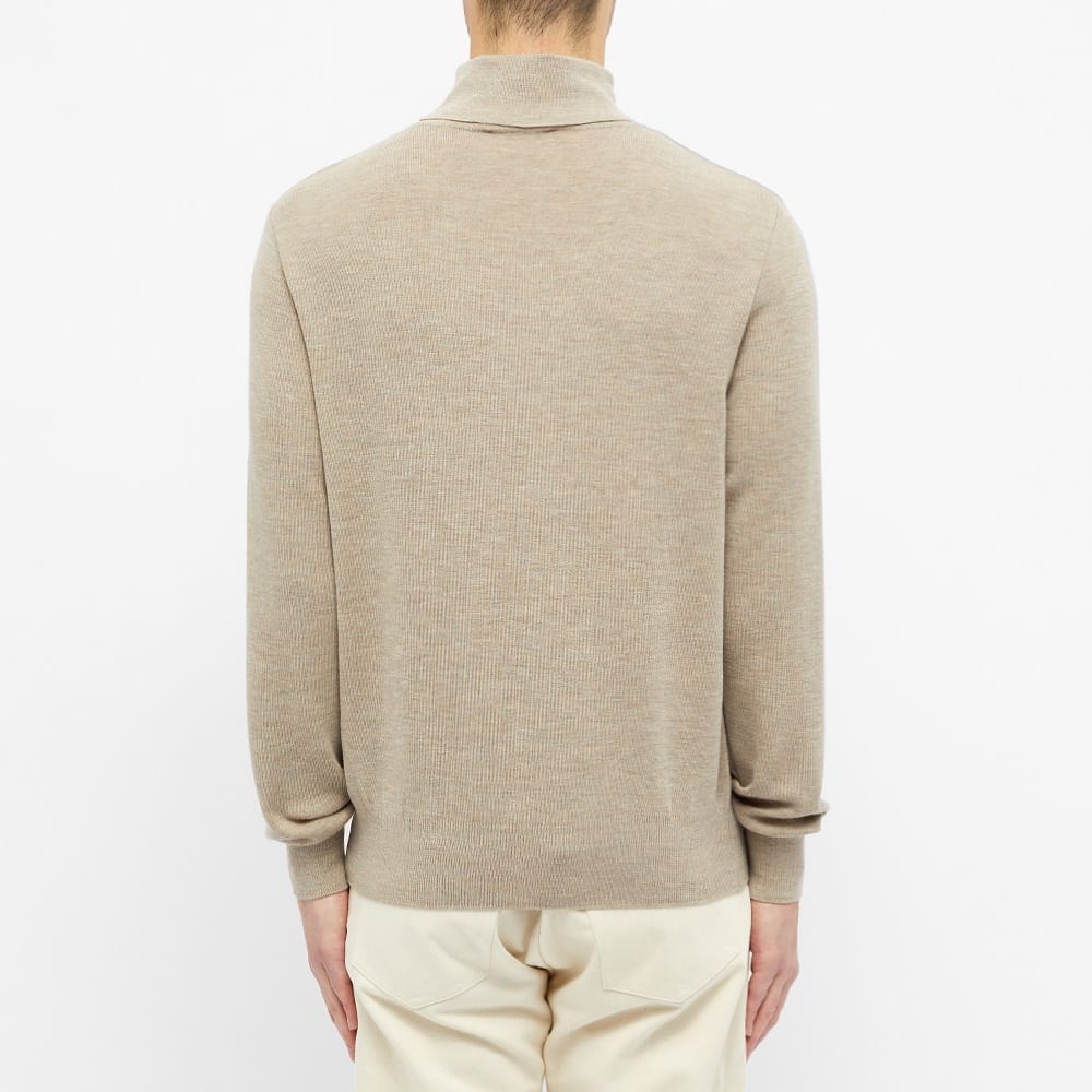 Maison Kitsuné Fox Head Patch Merino Turtleneck - 5