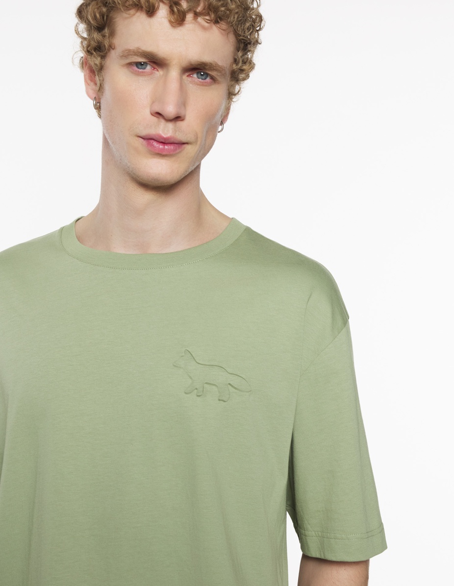 EMBOSSED PROFILE FOX OVERSIZE TEE-SHIRT - 4