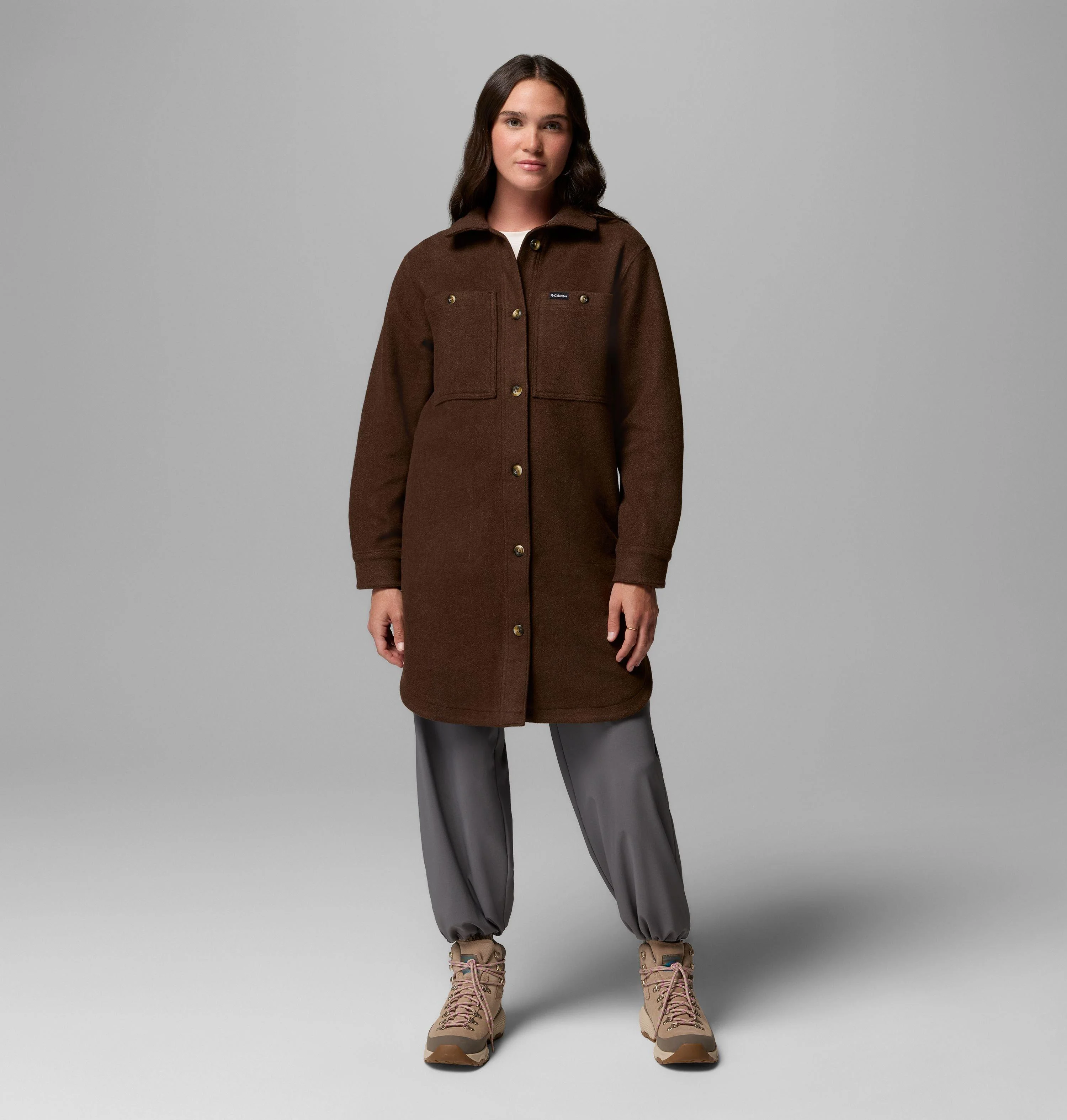 Women's Wildest Venture Long Fleece Coat - 1