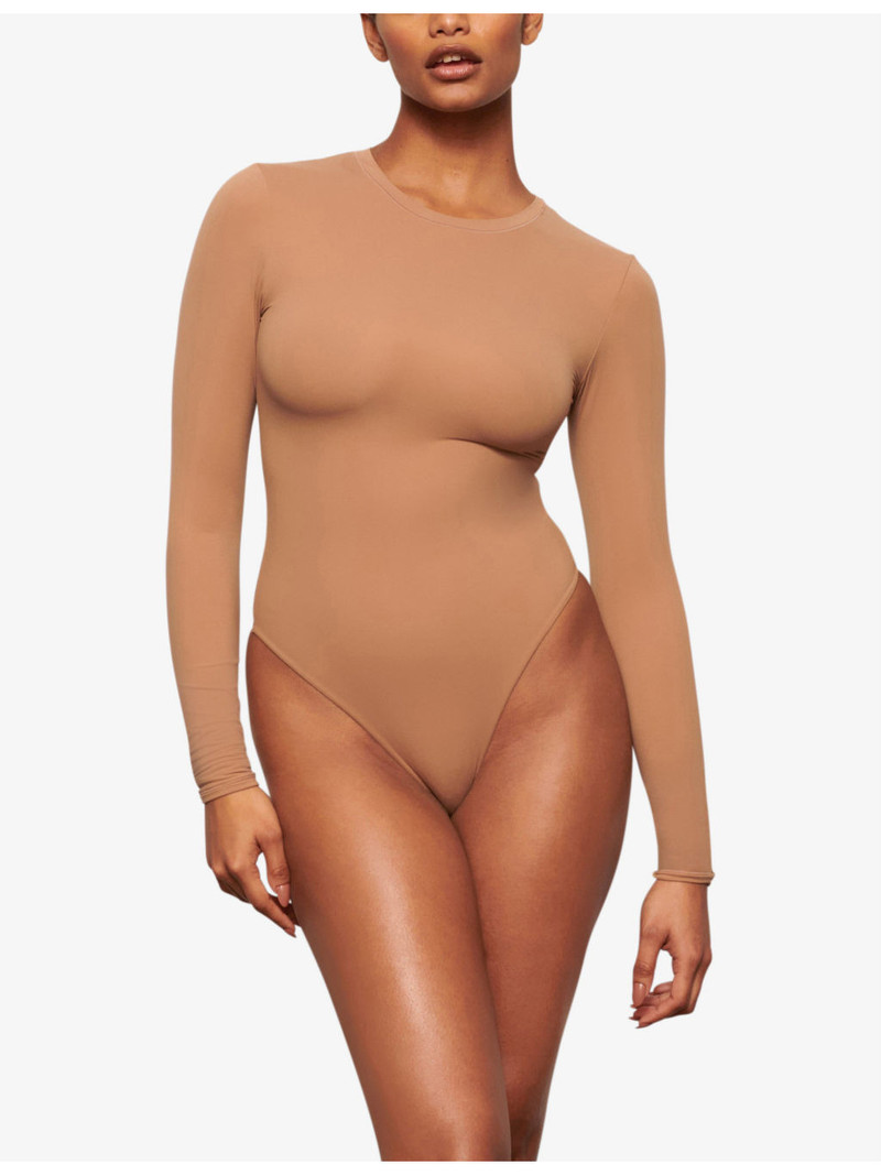 SKIMS Fits Everybody round-neck stretch-woven body outlook