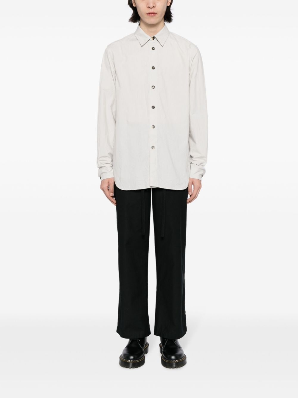 Forme D#39;expression Iseg cotton shirt - Grey