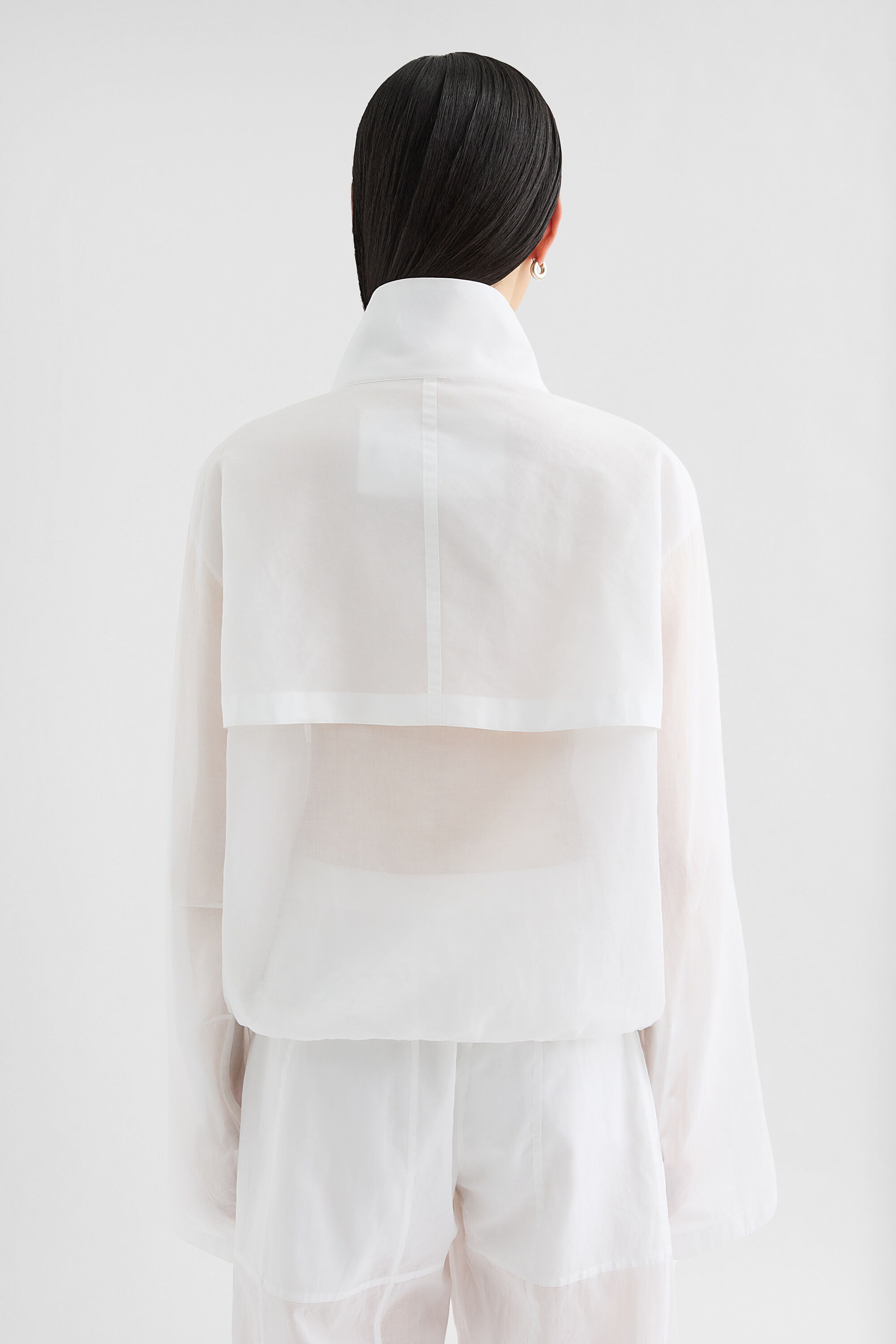 Cotton Muslin Blouson - 2