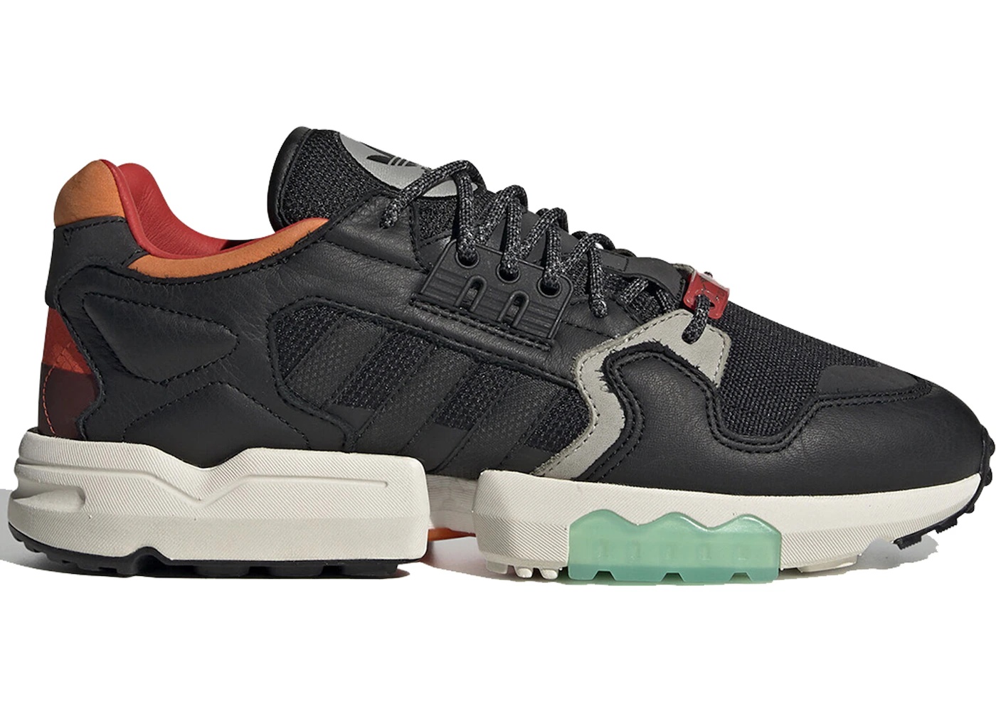 adidas ZX Torsion Black Orange Green - 1