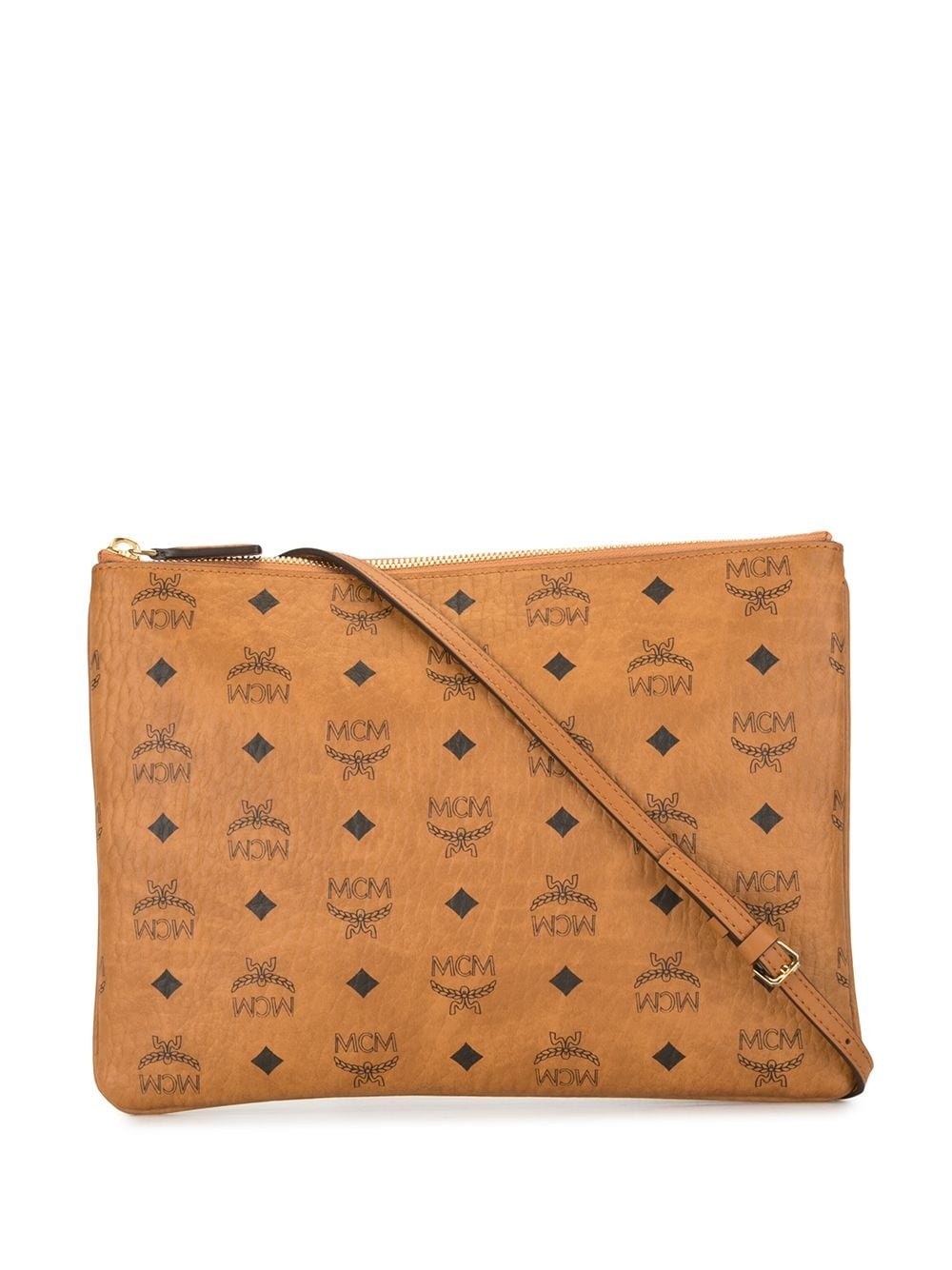 Visetos logo-print crossbody bag - 1