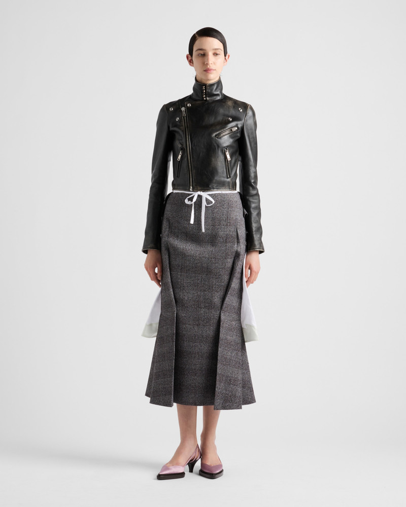 Prada Leather biker jacket outlook