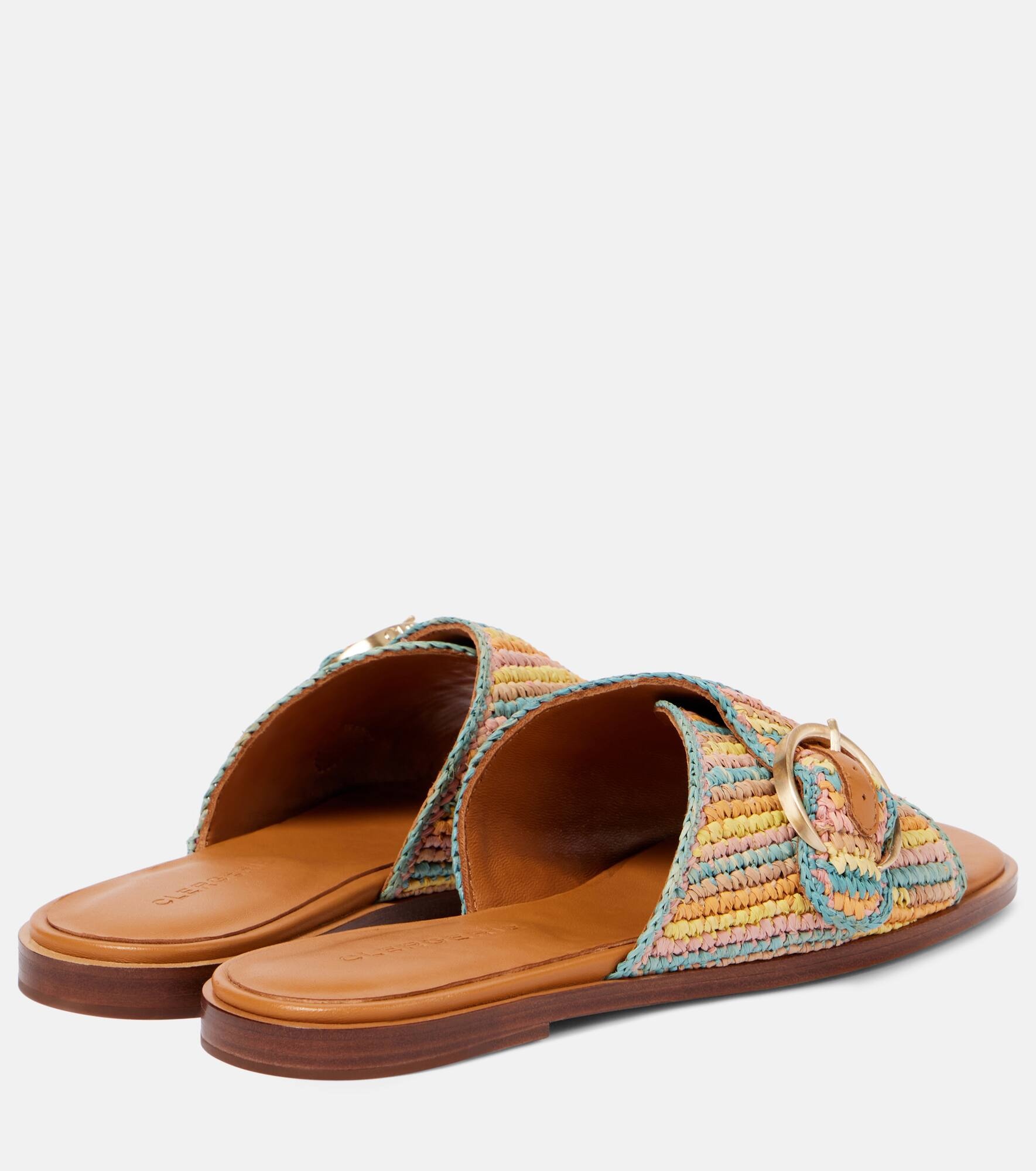 Irme raffia slides - 2