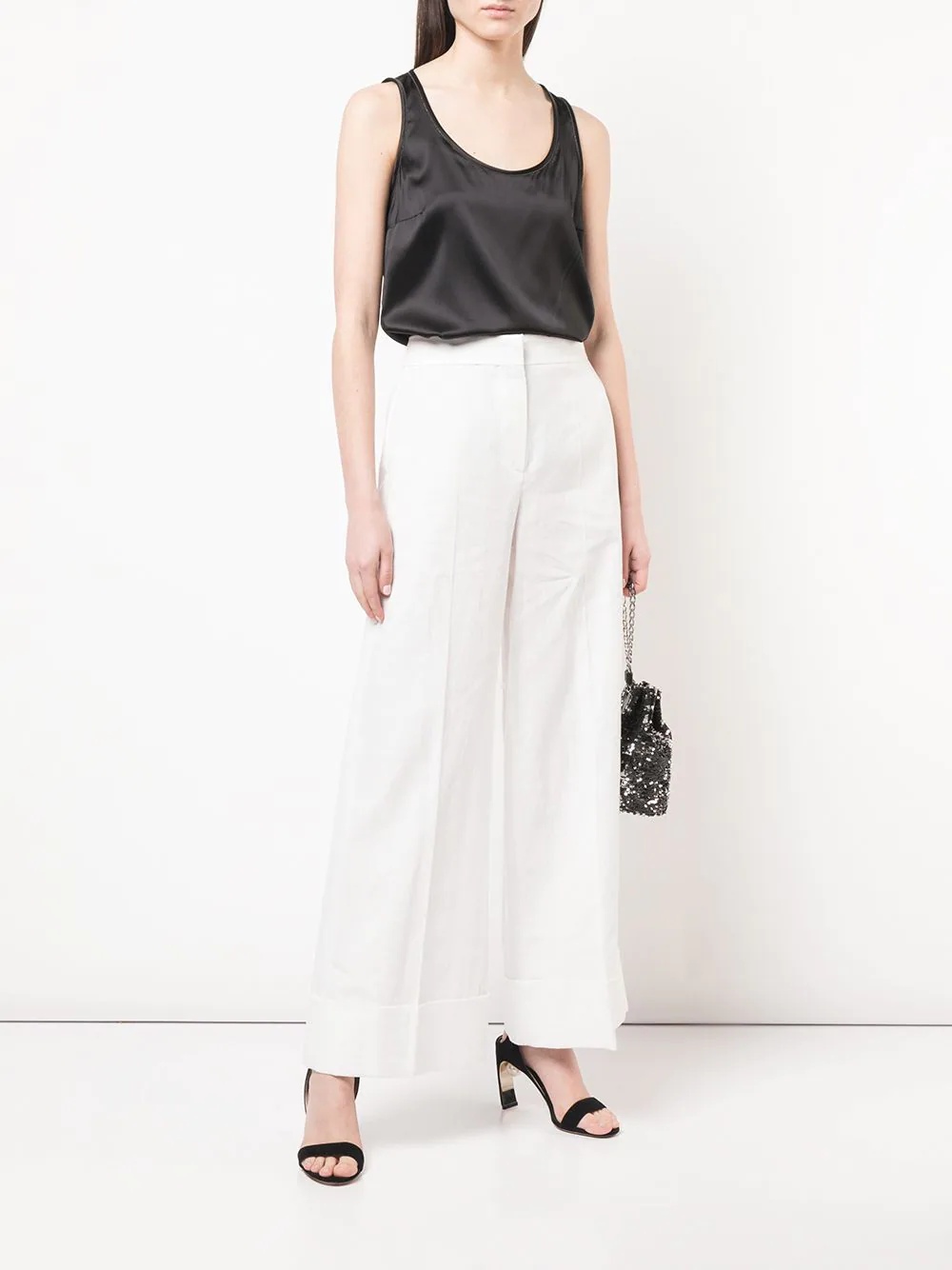 scoop neck vest - 2