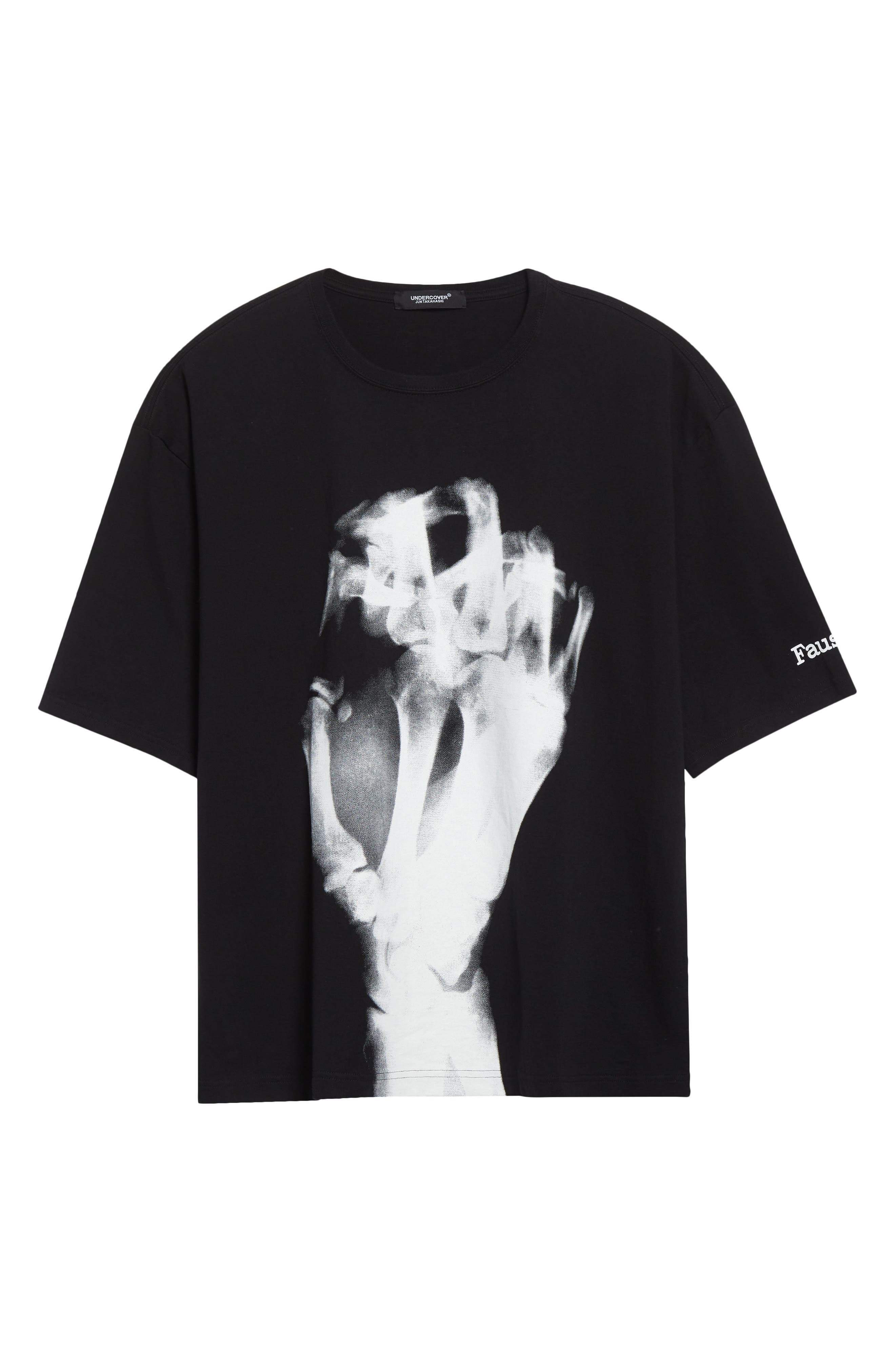 Undercover Oversize Faust Graphic T-Shirt in Black at Nordstrom - 5