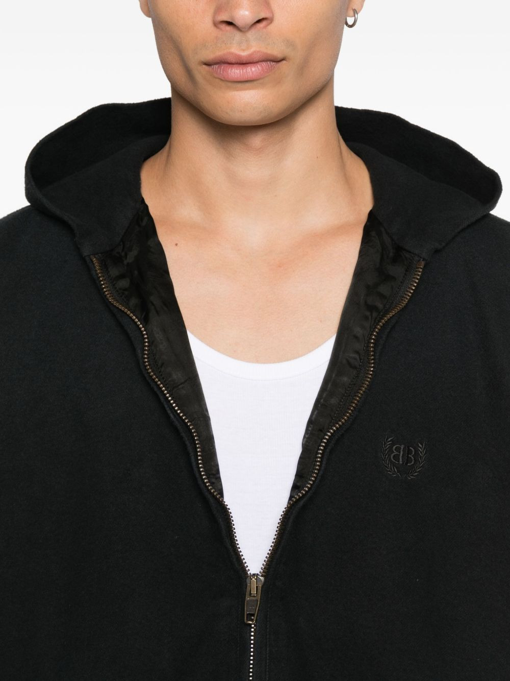 Flanned Hooded Jacket - 3