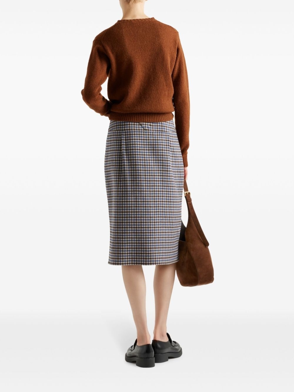 wool midi skirt - 3