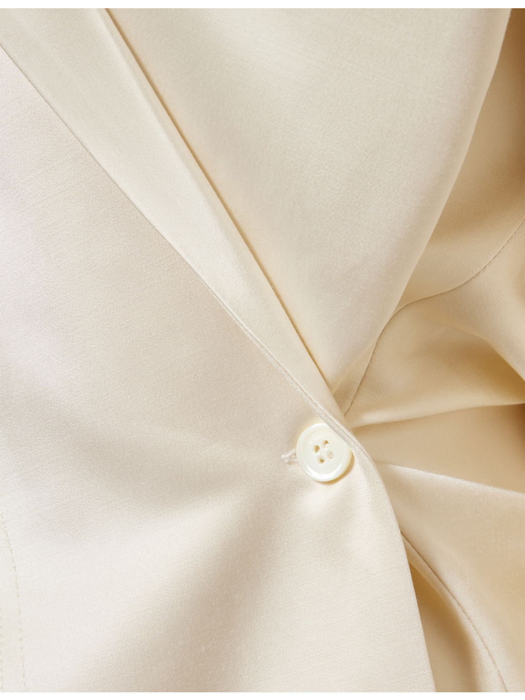 Wrap Notch-Lapels Woven Blouse - 6