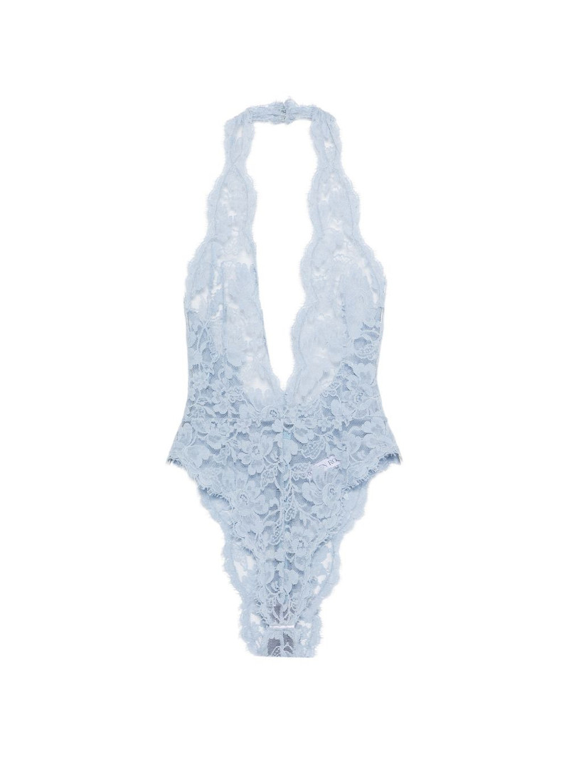lace halterneck bodysuit 1