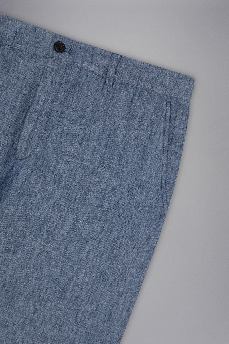 LINEN CHINO TROUSERS 5