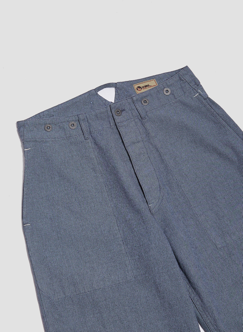 New Workwear Pant Broken Twill in Washed Blue 7