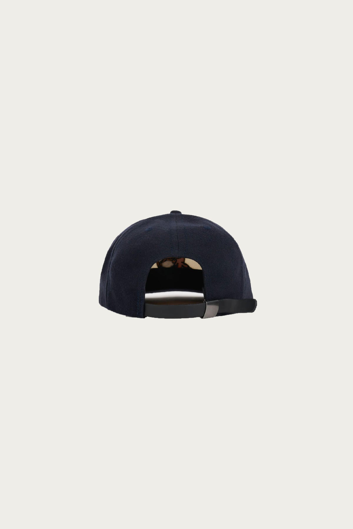 Waning Crescent Curved Front 6 Panel Hat - Navy/Multi - 3