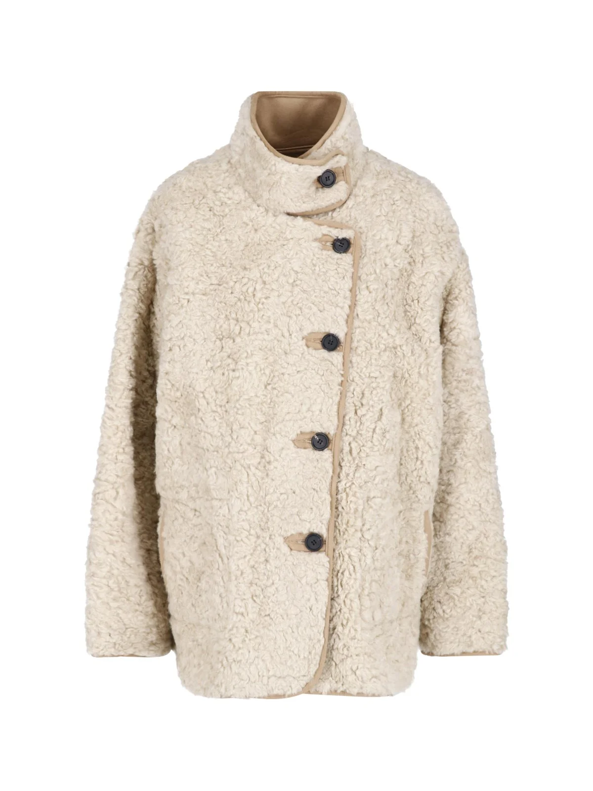 REVERSIBLE FAUX FUR JACKET - 1