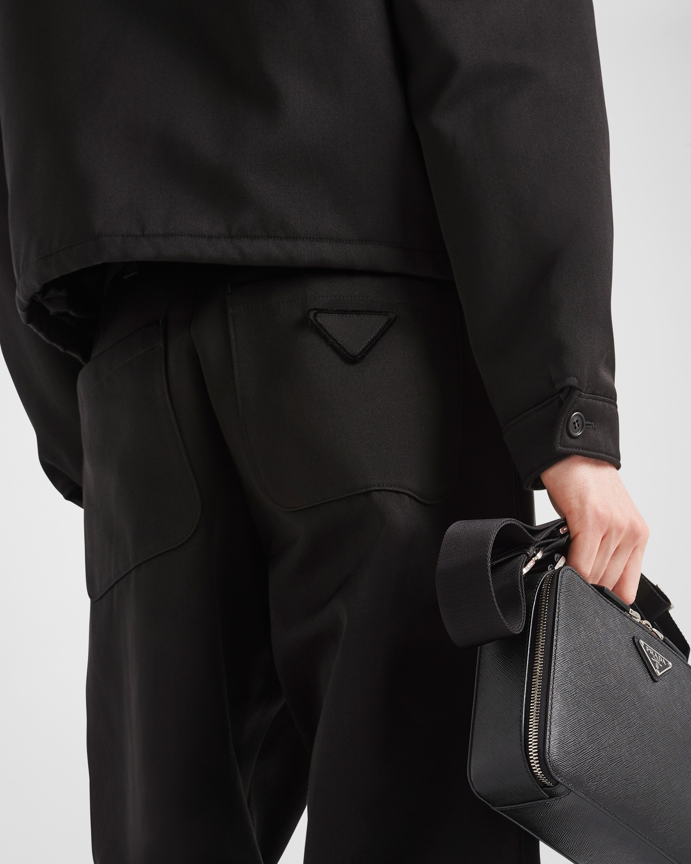 Prada Cotton and silk pants | REVERSIBLE